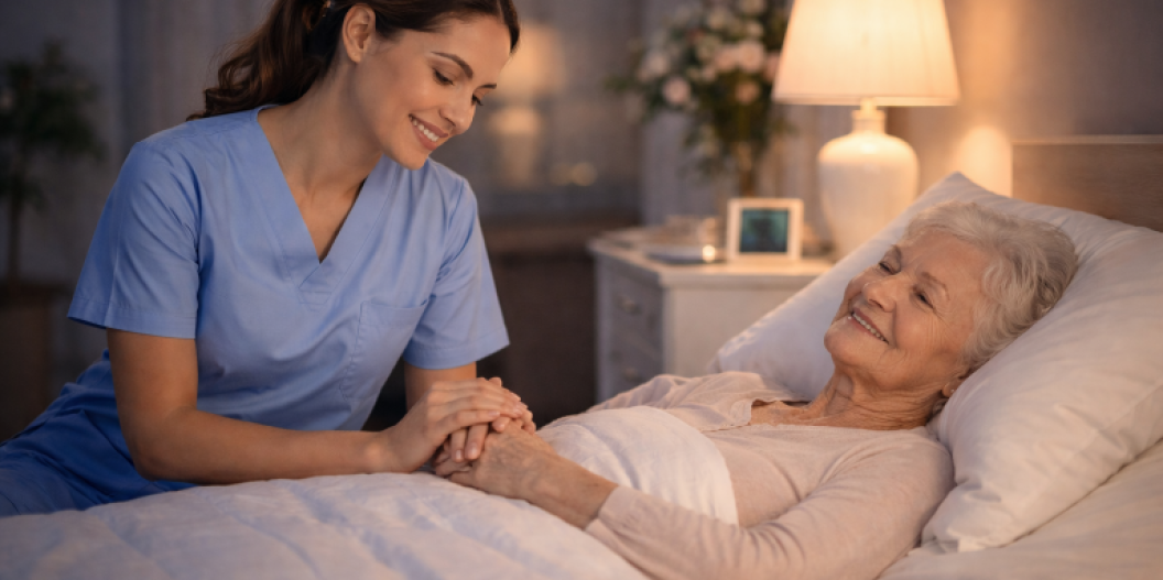 Assistance nocturne et garde de nuit pour seniors